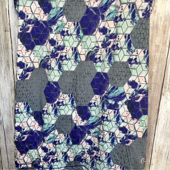 Calia Blue Geometric Athletic Tank - Picture 3 of 7